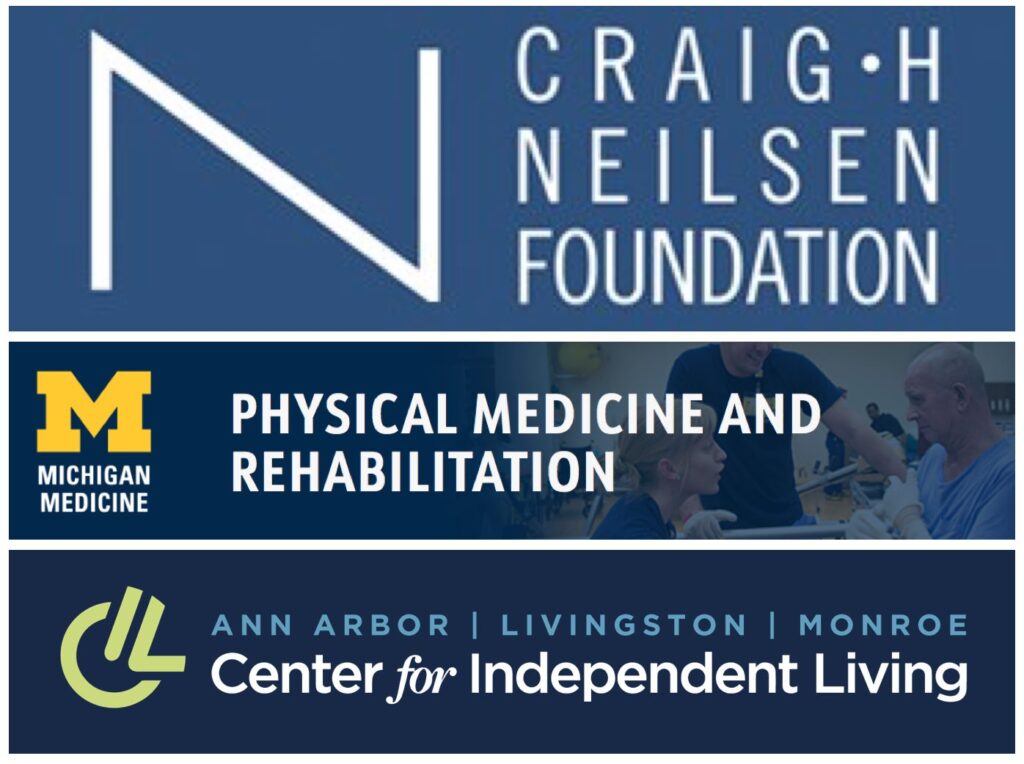 craig h neilsen foundation, U-M PMR, and AACIL logos