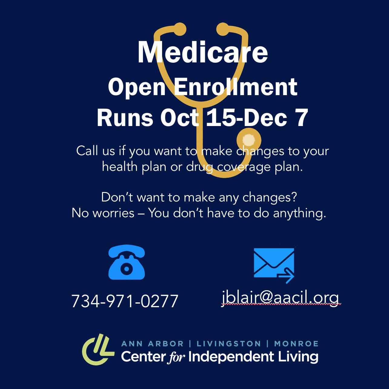 Medicare enrollment counseling graphic