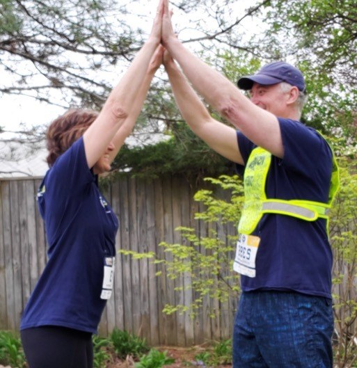 will and robin high five