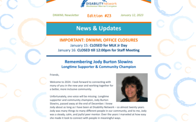 Newsletter Edition # 23 – January 12, 2023