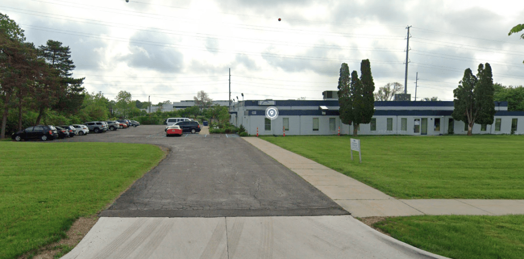 DNWML street view of parking lot